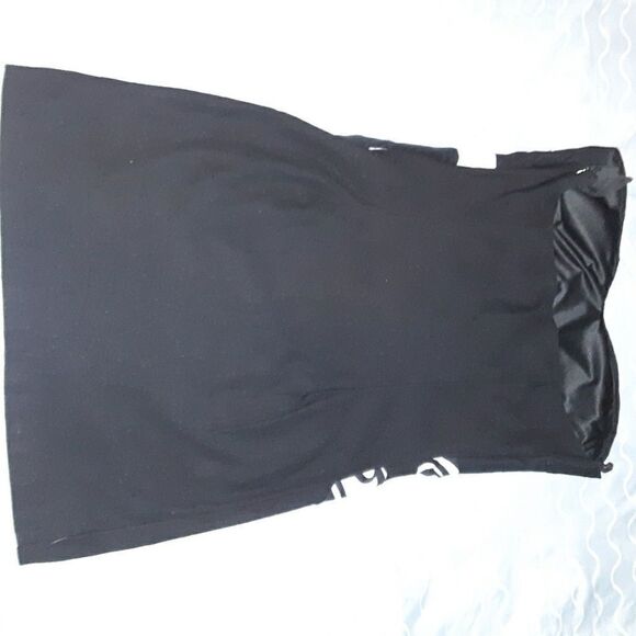 Rue 21 black and white strapless dress, size XL - Picture 4 of 5